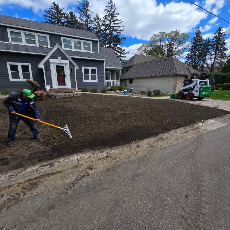 Sod services prep work